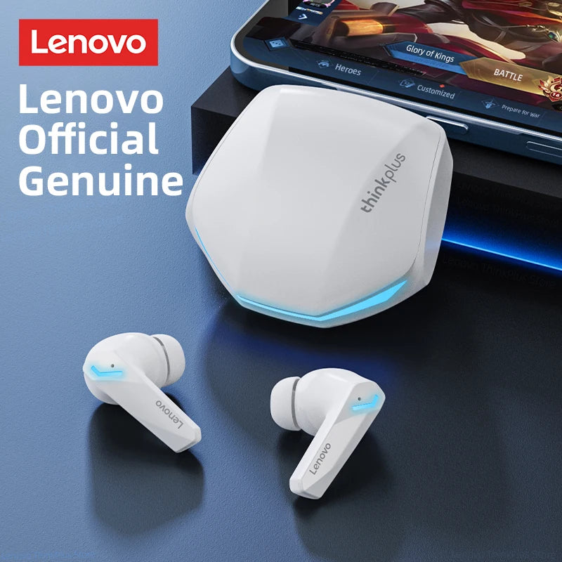 Lenovo GM2 Pro – Fones Bluetooth 5.3 para Jogos, Baixa Latência, Modo Duplo, Chamadas HD e Microfone Integrado