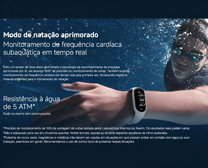 Mi Band 10 – Smartband AMOLED 1.72&