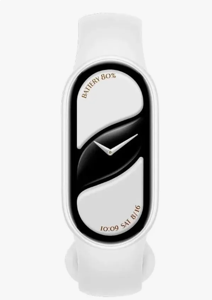 Xiaomi Mi Smart Band 10 (2025) - Edição cerâmica - Tela Amoled de 1.72 |Bluetooth 5.4 - Blanco Perla edição limitada