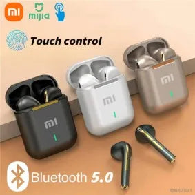 Fone Xiaomi J18 Bluetooth com Cancelamento de Ruído Ativo e Microfone – Som Estéreo, Resistentes à Água