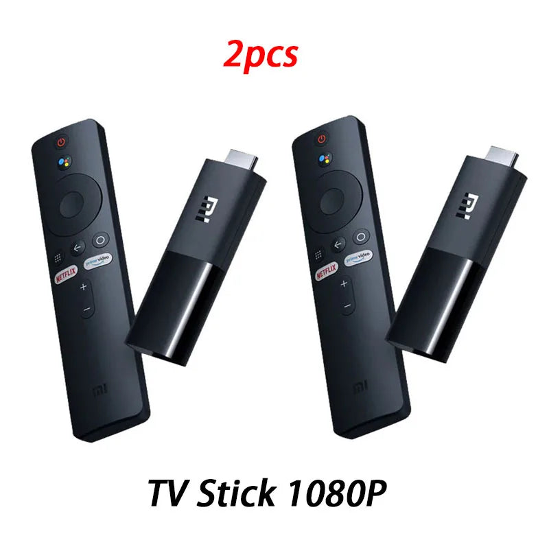 Xiaomi TV Stick – Android TV Full HD, HDR, Quad-Core, Bluetooth, Wi-Fi, 1GB+8GB e Suporte Google Assistente