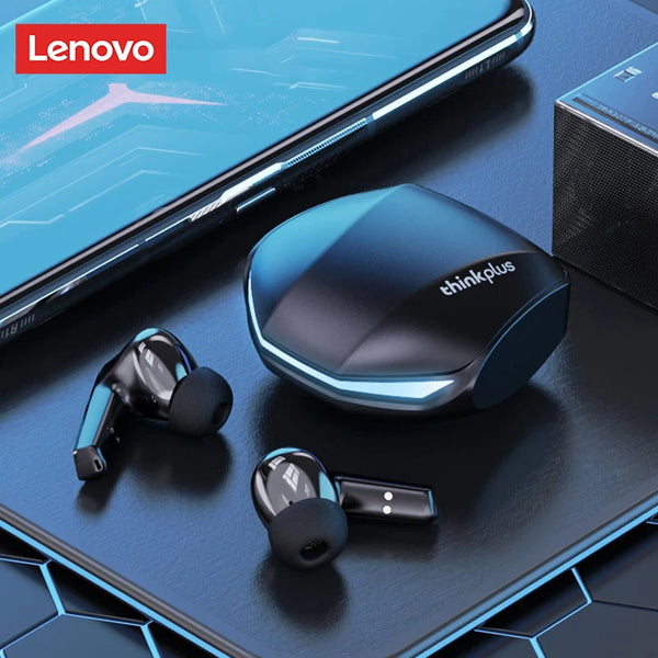 Lenovo GM2 Pro – Fones Bluetooth 5.3 para Jogos, Baixa Latência, Modo Duplo, Chamadas HD e Microfone Integrado