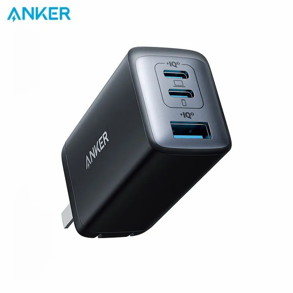 Anker GaN II 65W – Carregador Rápido Compacto PPS, USB-C e Dobrável