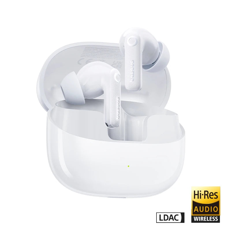 Baseus EP10 Pro – Fones Bluetooth ANC 50dB, 6 Microfones, Hi-Res LDAC, IP55 e Som Adaptativo em Tempo Real