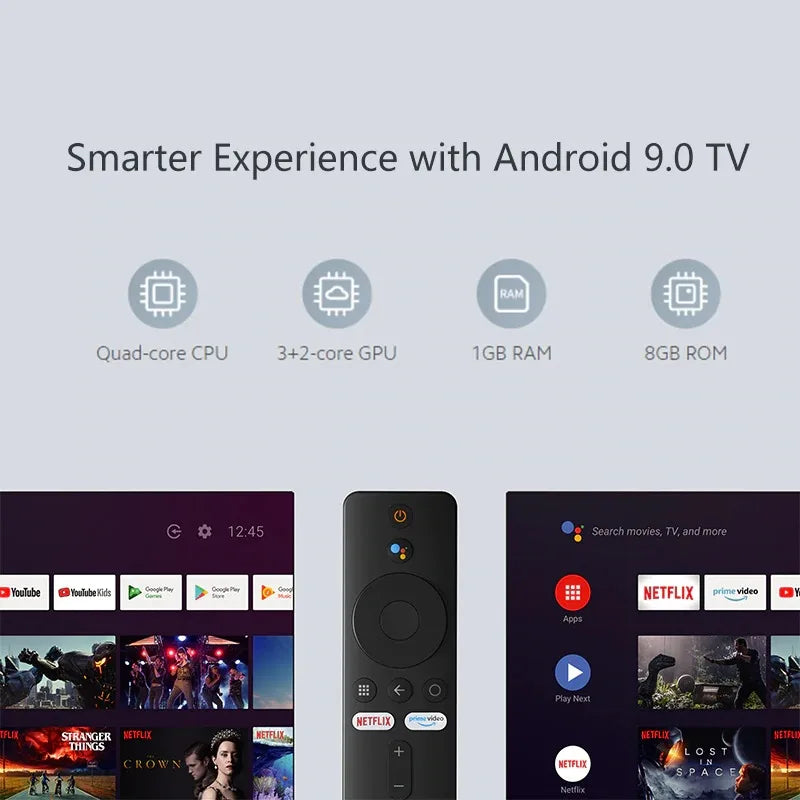 Xiaomi TV Stick – Android TV Full HD, HDR, Quad-Core, Bluetooth, Wi-Fi, 1GB+8GB e Suporte Google Assistente