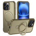 Capa MagSafe – Case Magnética Dobrável para iPhone 11 a 17, Suporte Integrado, Carga Sem Fio e Acabamento Antiderrapante