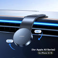 Baseus – Suporte Magnético para Celular de Carro, Fixação Fácil, Compatível com iPhone 13/14/15, Console e Painel