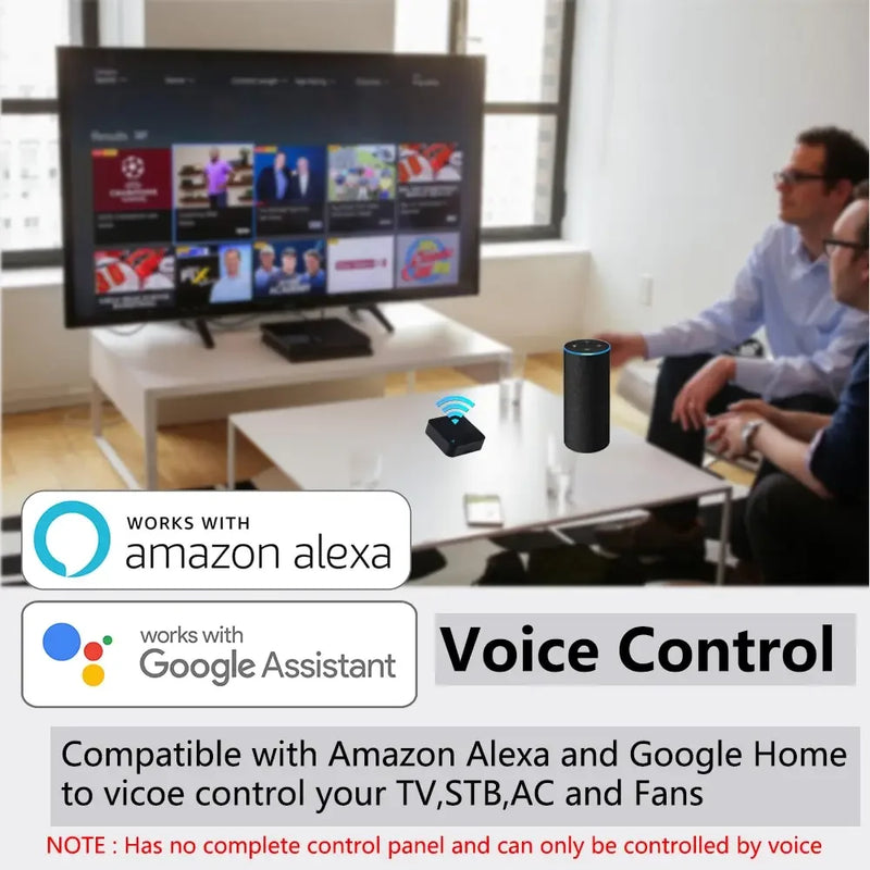 Tuya Smart IR – Controle Remoto Inteligente para Automação Residencial, Compatível com Alexa e Google Home