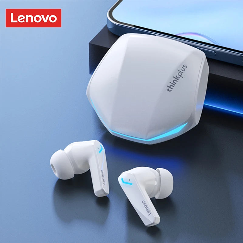 Lenovo GM2 Pro – Fones Bluetooth 5.3 para Jogos, Baixa Latência, Modo Duplo, Chamadas HD e Microfone Integrado