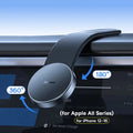 Baseus – Suporte Magnético para Celular de Carro, Fixação Fácil, Compatível com iPhone 13/14/15, Console e Painel