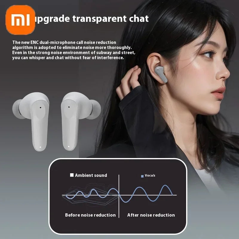 Fones de Ouvido Esportivos MIJIA Open Ear Bluetooth 5.3 com Cancelamento de Ruído Ativo, IPX5 e Som Hi-Fi 9D – Carregamento Rápido e Conforto Total