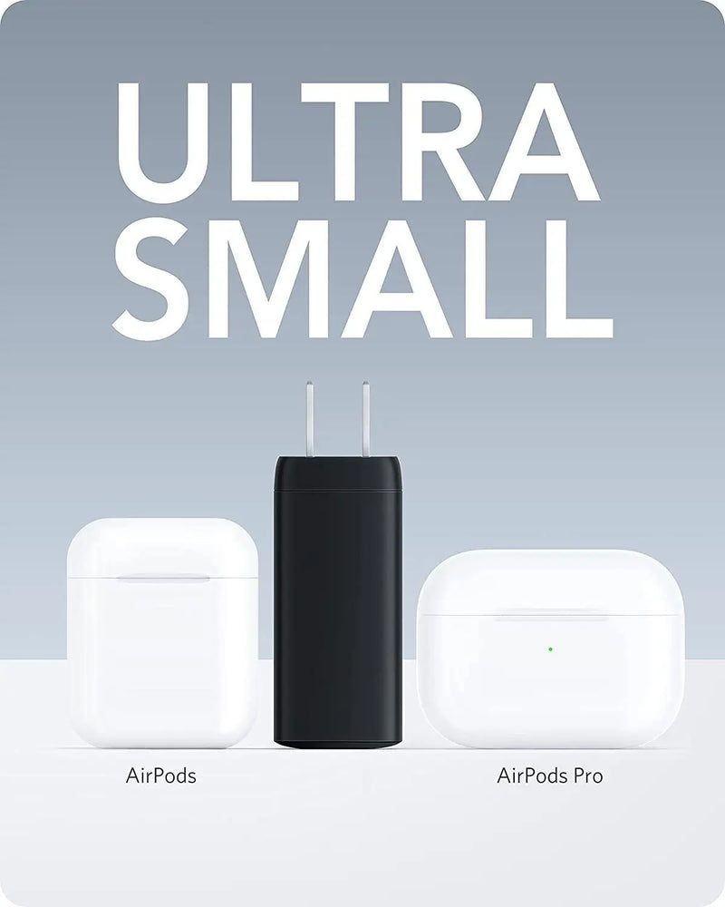 Anker GaN II 65W – Carregador Rápido Compacto PPS, USB-C e Dobrável