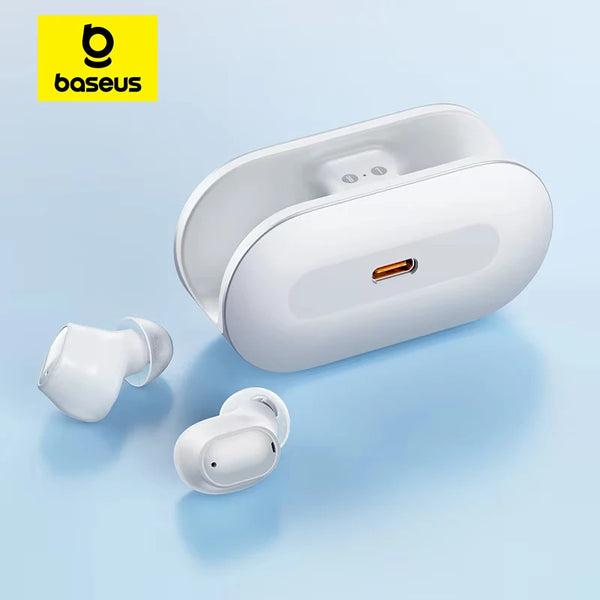 Baseus Bowie EZ10 – Fones Bluetooth 5.3, Som Hi-Fi, Baixa Latência 0,06s, Carga Rápida