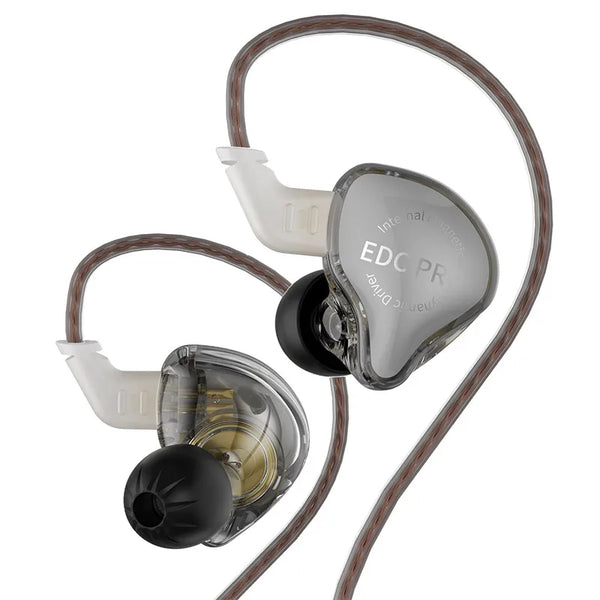 KZ EDC Pro – Fones Intra-Auriculares Hi-Fi com Cabo Destacável, Graves Potentes e Cancelamento de Ruído