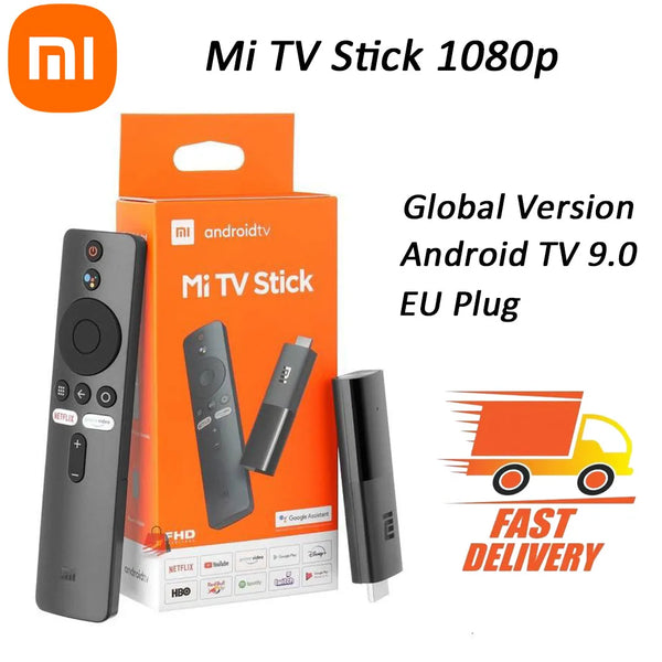 Xiaomi TV Stick – Android TV Full HD, HDR, Quad-Core, Bluetooth, Wi-Fi, 1GB+8GB e Suporte Google Assistente