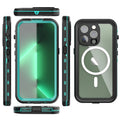 ShellBox – Capa Impermeável IP68 para iPhone, Proteção 360°, À Prova de Poeira, Suporte para Carga Magnética e Mergulho Subaquático
