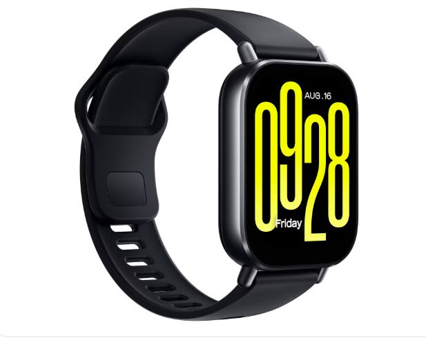 Smartwatch Xiaomi Redmi Watch 5 Active Preto – Tela HD, Saúde & Fitness
